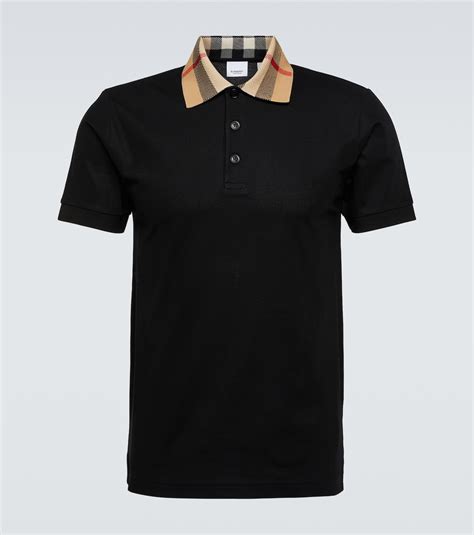 burberry color 007 polo|burberry check and cut polo shirts.